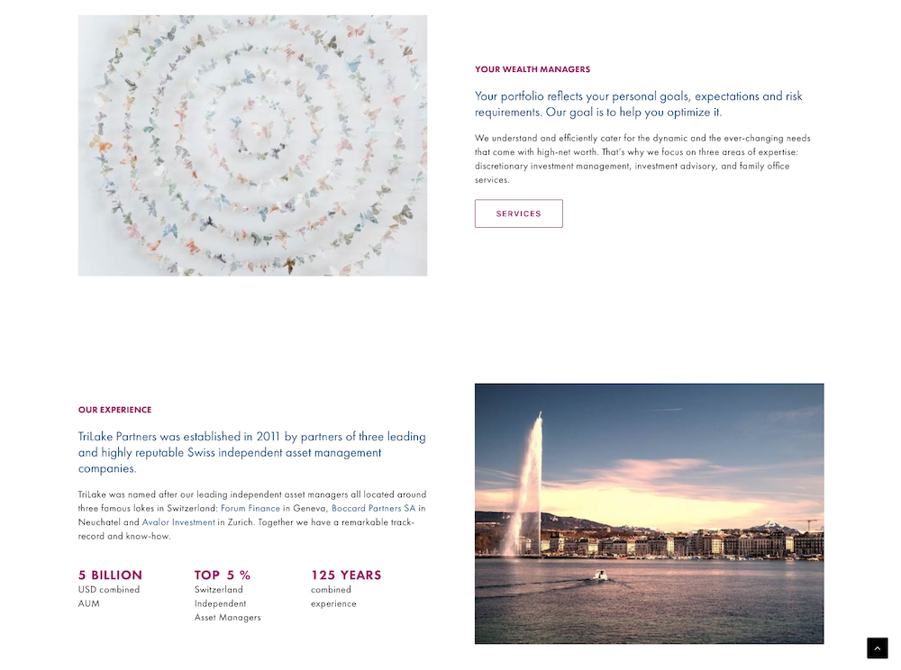 Clara Barton Communication Genève Lausanne Trilake-Partners Singapour Site internet accueil